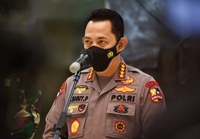 Kapolri Jenderal Listyo Sigit Prabowo (Dery Ridwansah/JawaPos)
