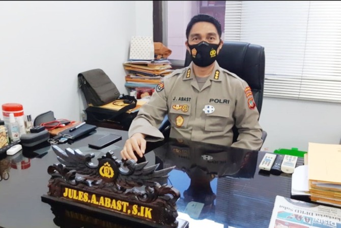 Kabid Humas Kombes Pol Jules Abraham Abast