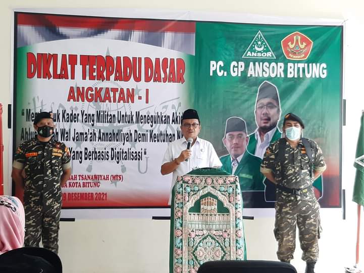 Wali Kota Bitung Maurits Mantiri menghadiri kegiatan Pemuda Ansor Bitung.(Istimewa)