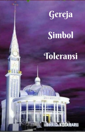 SIMBOL TOLERANSI: Gedung GMIM Getsemani Sakobar, Manado, Sulut memiliki nilai Karsa dengan adanya bangunan Kubah Emas di atas gedung gereja. Bangunan Gereja mempersatukan dua agama besar di Indonesia yaitu Agama Islam dan Kristen, sedangkan nilai Karya ad