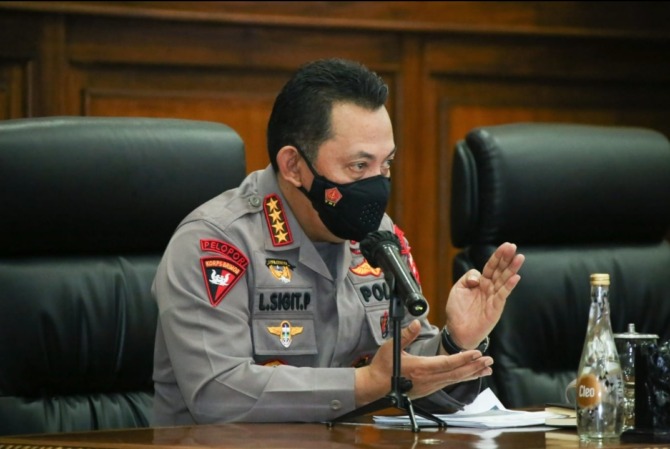 Kapolri Jenderal Listyo Sigit Prabowo