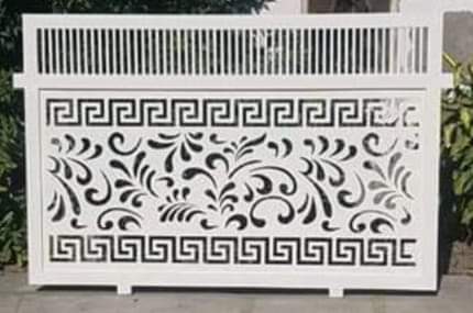 Salah satu pagar buatan Rechabri Putra.