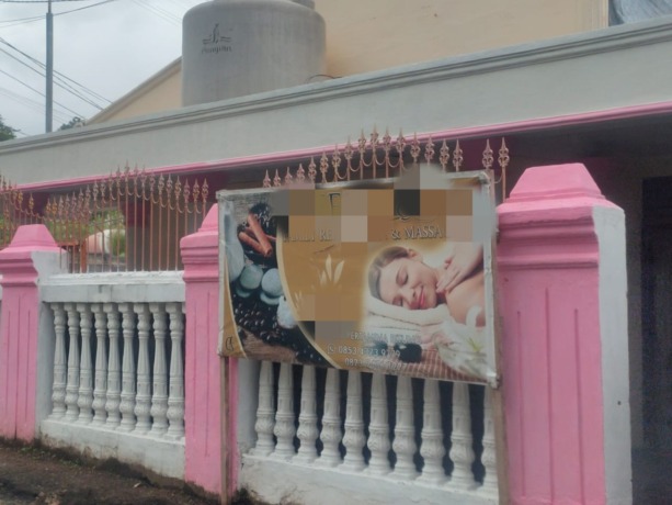 Salah satu spa di Kelurahan Paceda Kecamatan Madidir ini belum masuk dalam daftar yang mengajukan izin di DPM-PTSP Bitung. (Istimewa)
