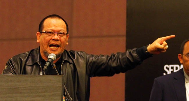 Ketua DPD RI La Nyalla Mahmud Mattalitti.