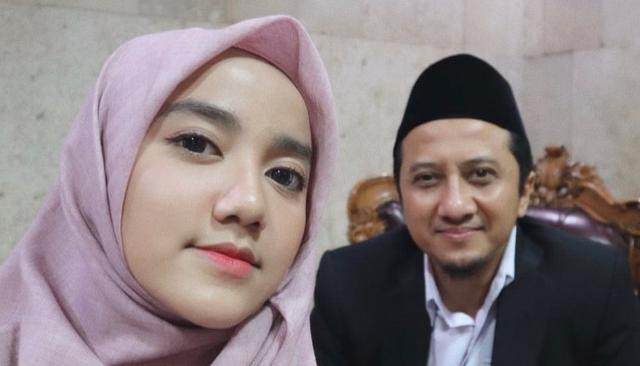 Ustaz Yusuf Mansur dan putrinya, Wirda Mansur. Foto : Instagram/@wirda_masnur