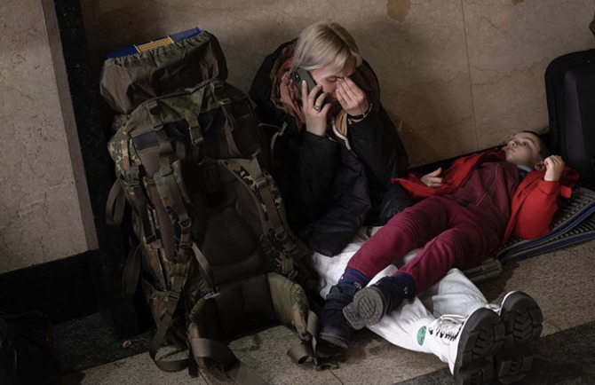 Serangan Rusia di Ukraina di hari pertama sudah menewaskan puluhan orang (Istimewa)