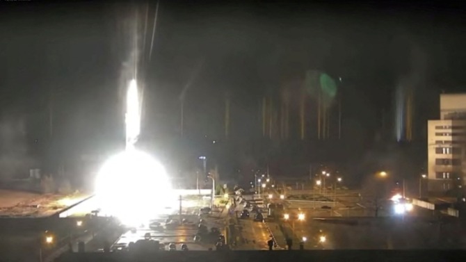 Rusia dan Ukraina saling tuduh atas kebakaran di PLT nuklir di Zaporizhzhia (Reuters)