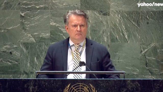 Duta Besar Ukraina untuk PBB Sergiy Kyslytsya. Foto net