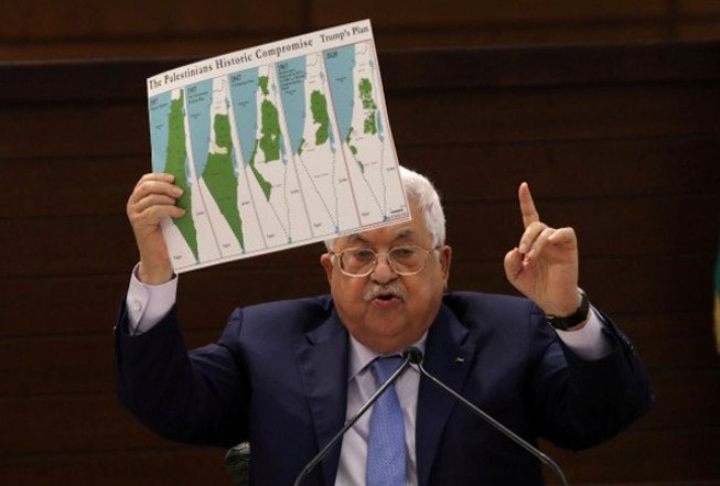 Presiden Mahmoud Abbas mengucapkan selamat Lebaran kepada rakyat Palestina dan berharap kemerdekaan segera datang untuk masyarakat Palestina. (Reuters)