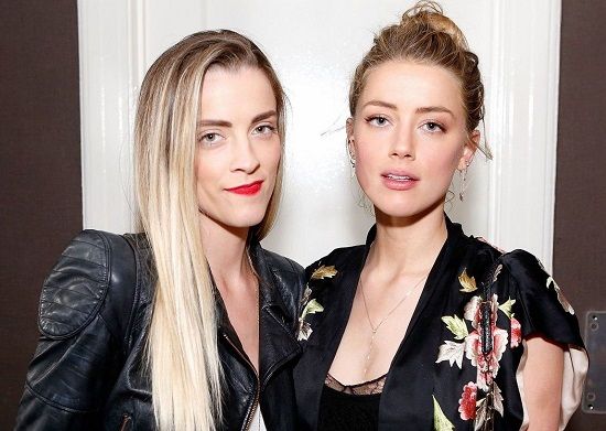 Amber Heard bersama sang adik Whitney Henriquez (Istimewa)