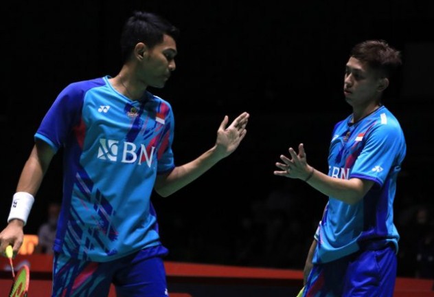 Fajar Alfian/Muhammad Rian Ardianto. (Humas PP PBSI)