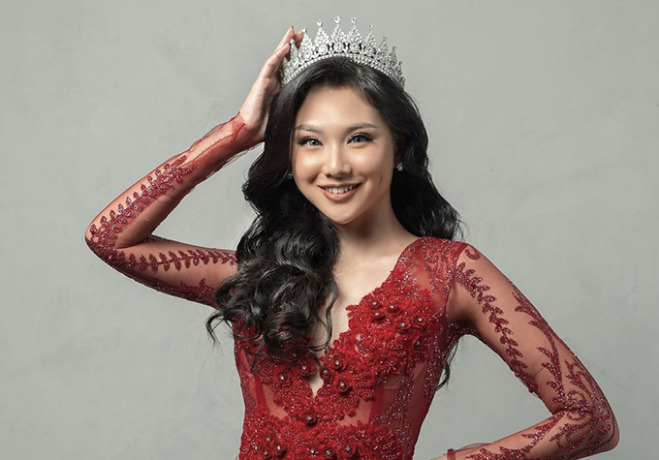 Audrey Vanessa berhasil meraih Miss Indonesia 2022 (Istimewa)