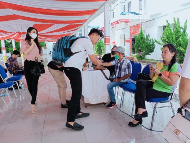 Tatap muka awal peserta pemilihan Putra Putri Bitung tahun 2022. (Franky/MP)