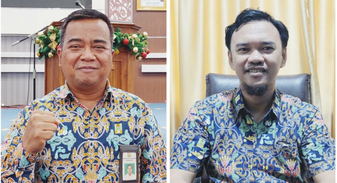 I Komang Sudana (kiri); Iskandar Rahim (kanan)