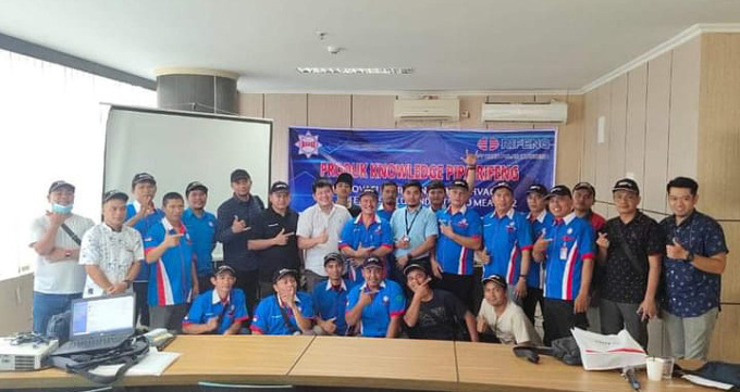 ASISI Nusantara bersama Haka Polar gelar pengenalan pipa AC Rifeng (Istimewa)