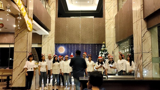 Acara Christmas Light ASTON Manado Hotel (Istimewa)