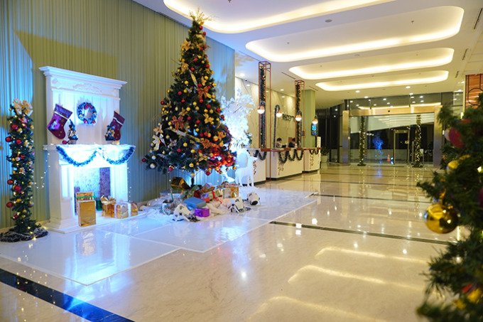 Dekorasi Natal di Luwansa Hotel Manado (Istimewa)