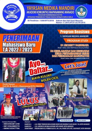 Akademi Komunitas Mapanawang Manado (Istimewa)