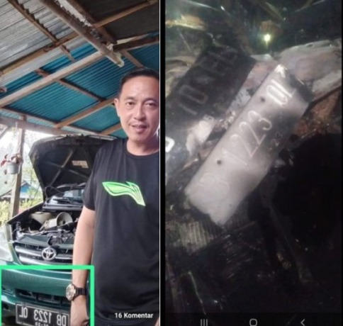 ASN Pemkab Minsel yang diduga jadi korban kecelakaan lalu lintas di Jalan Trans Sulawesi, Desa Munte, Minsel. (Dok FB)