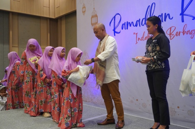 Acara buka puasa bersama Luwansa Hotel Manado bersama anak-anak Panti Asuhan (Istimewa)