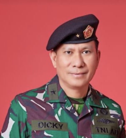 Brigjen TNI Frans Dicky Tamara SE MM