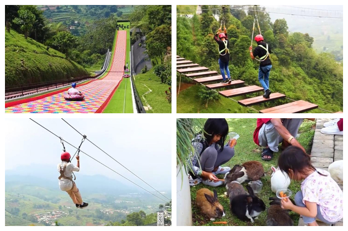 The Nice Funtastic Park yang berlokasi di Jl. Mariawati. KM 11, Kecamatan Sukaresmi, Kabupaten Cianjur, Jawa Barat.