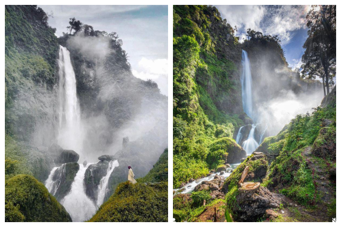 Curug Citembur yang berlokasi di Desa Karangjaya, Kecamatan Pasirkuda, Kabupaten Cianjur, Jawa Barat.