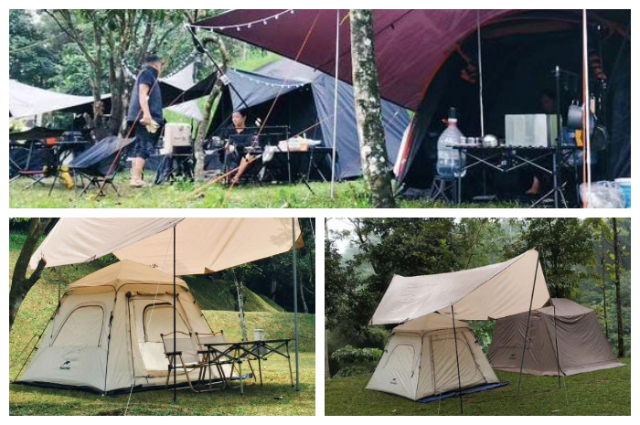 Teras Gadog Hidden Camp hadir untuk menawarkan tempat camping baru di kawasan wisata Puncak, Kabupaten Bogor.