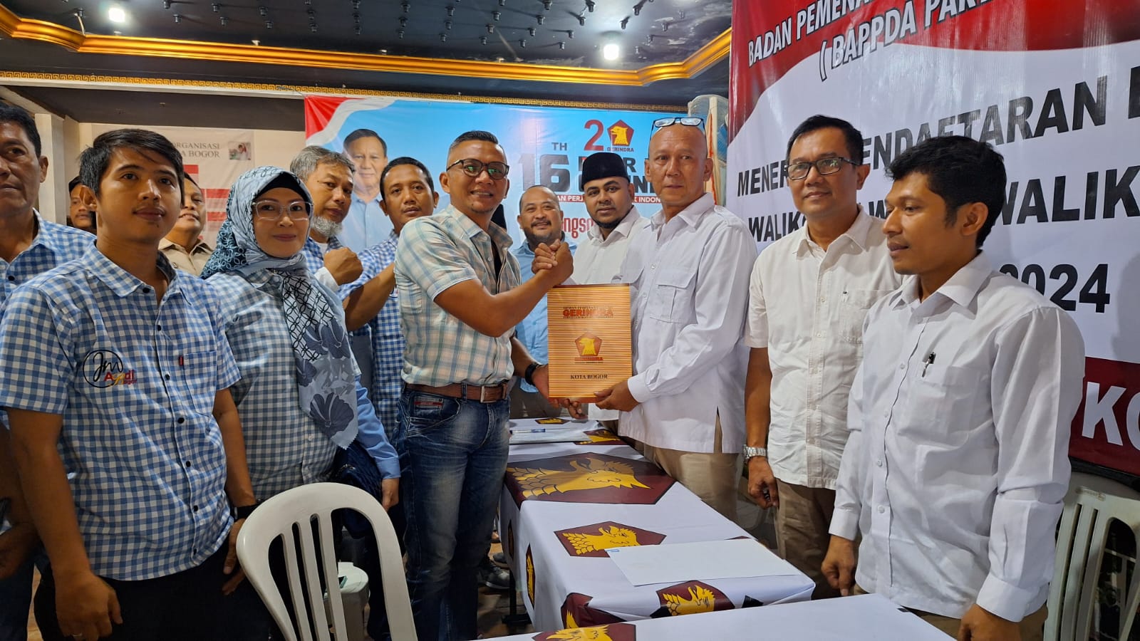 Jenal Mutaqin Resmi Daftar Balon Wali Kota Bogor.