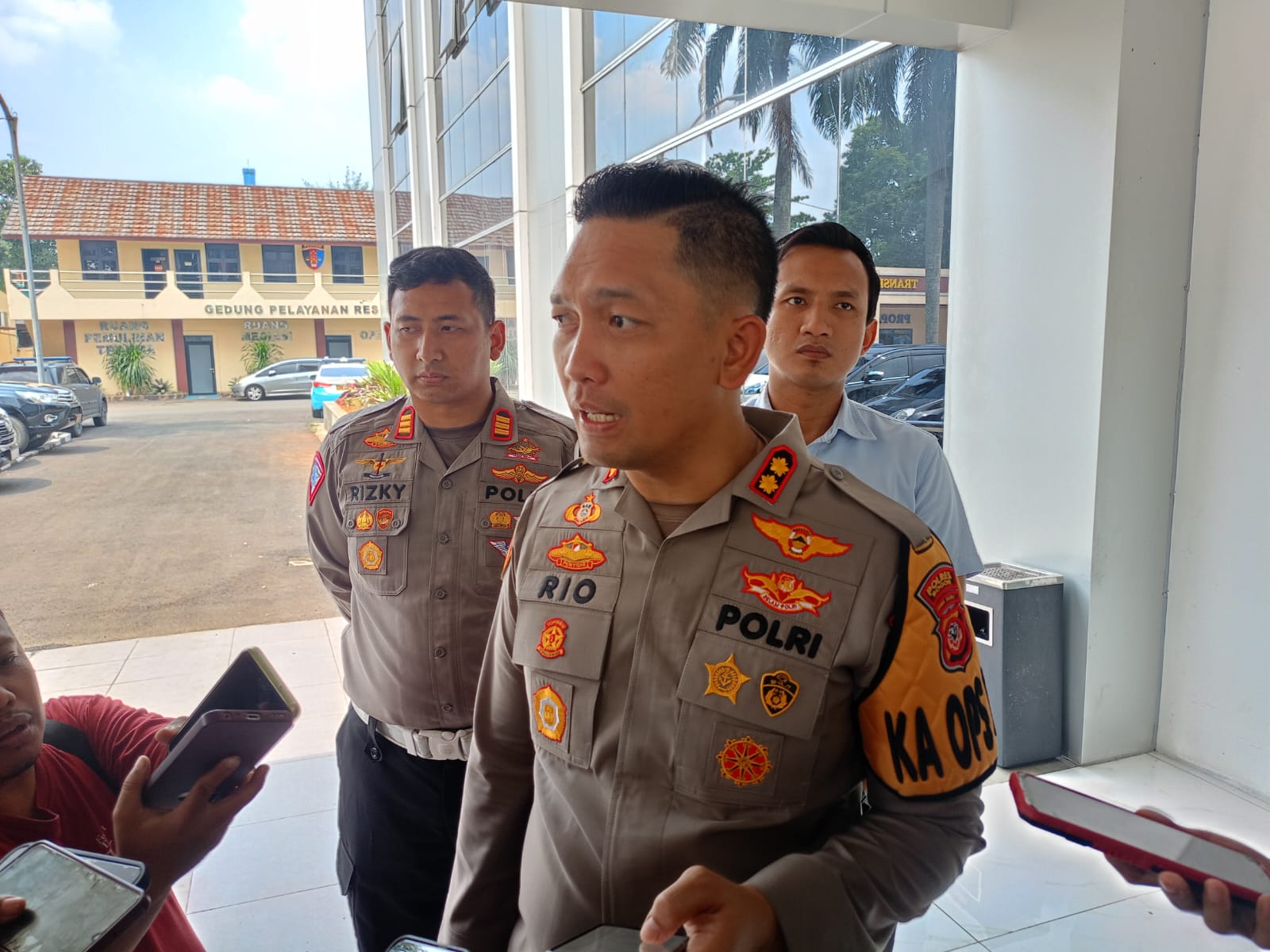 Kapolres Bogor, AKBP Rio Wahyu Anggoro.