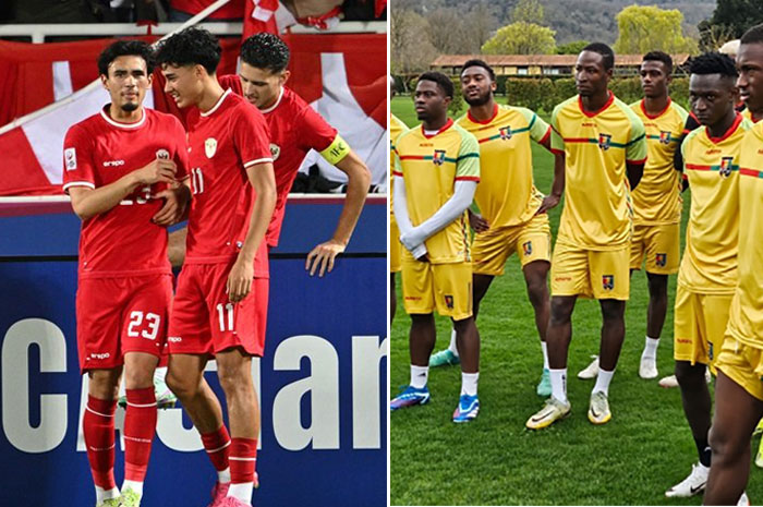 Timnas Indonesia U-23 akan menghadapi Guinea U-23 di babak play off pada 9 Mei 2024 mendatang.