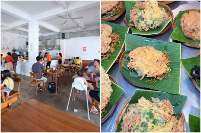 Nasi telur enak dengan harga murah, di Ruko Nirwana Estate, Jl. Raya Cikaret Blok B/F, Pabuaran, Kecamatan Cibinong, Kabupaten Bogor.