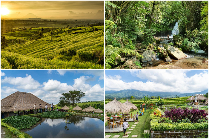 Desa Jatiluwih di Kabupaten Tabanan, Bali