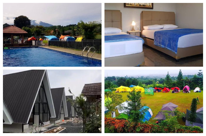 Pondok Kapilih Resort Camp yang berlokasi di Desa Pancawati, Kecamatan Caringin, Kabupaten Bogor.