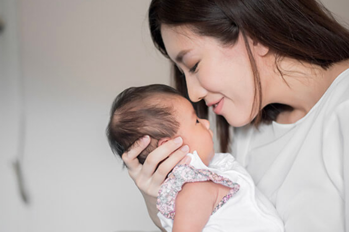 Ilustrai ibu dan bayi