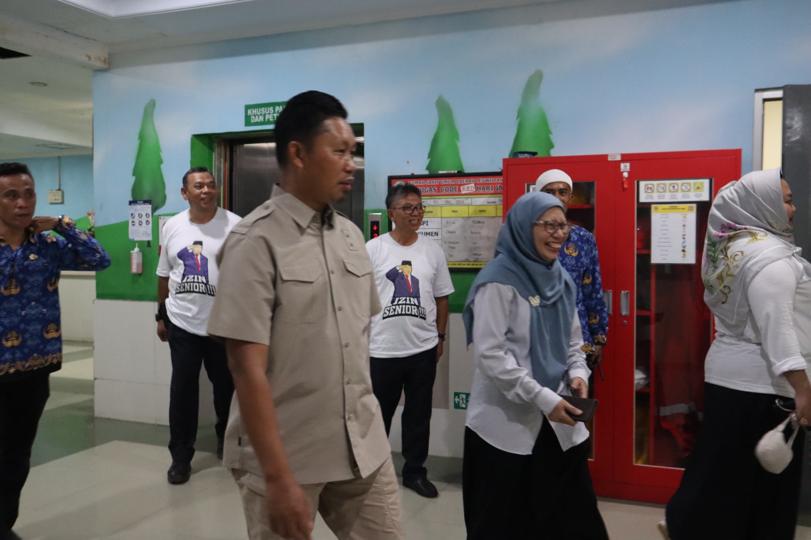 Kunjungan Pj Bupati Bogor Asmawa Tosepu ke RSUD Leuwiliang.