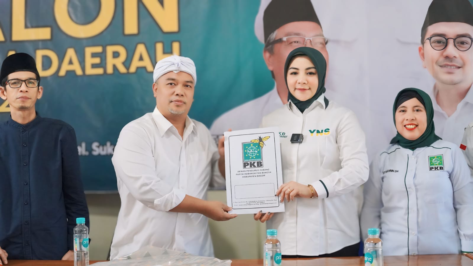 Yusinta Syarief, Perempuan Pertama Resmi Daftar Bacabup Bogor dari PKB