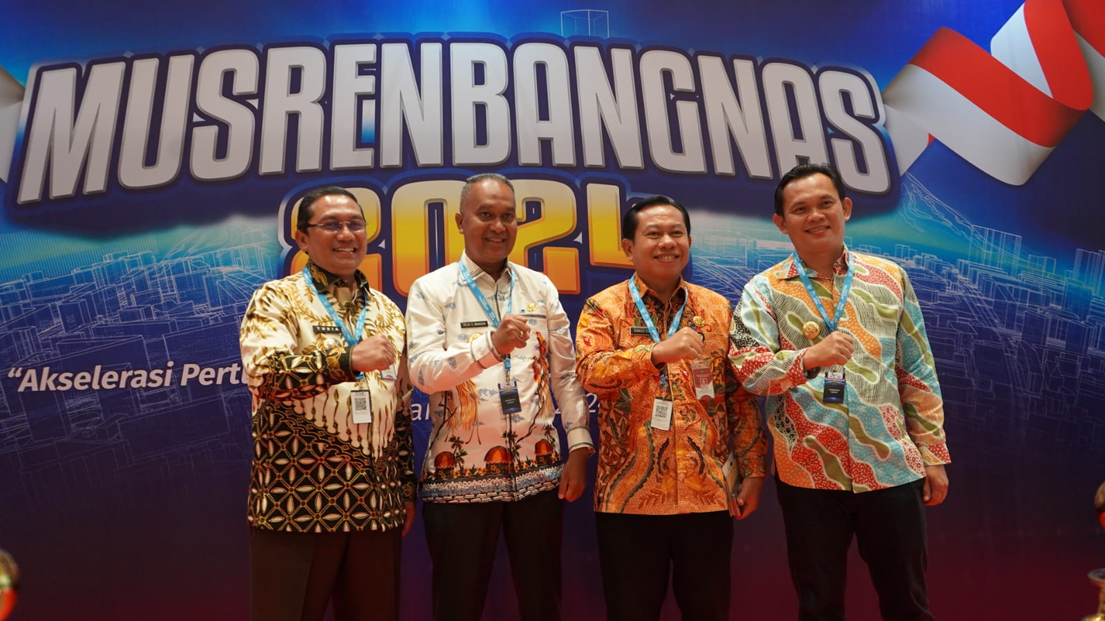Pj Bupati Sumedang Yudia Ramli menghadiri Musyawarah Perencanaan Pembangunan Nasional (Musrenbangnas) Tahun 2024 di Jakarta Convention Center (JCC), Senin (6/5/2024).