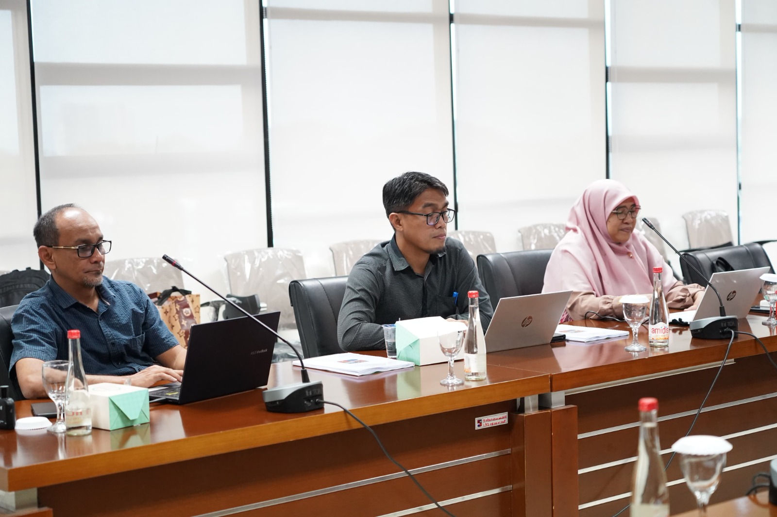 Tim Pendidikan Ummul Quro saat ekspose draft naskah akademik di DPRD Kota Bogor terkait perda kekerasan di sekolah.