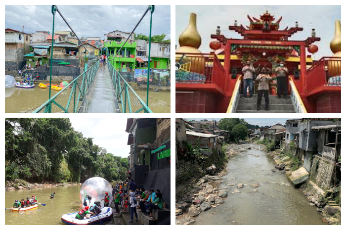 Desa Wisata Babakan Pasar, Kota Bogor, yang memiliki dua kampung wisata, yakni  Kampung Pulo Geulis dan Kampung Labirin.