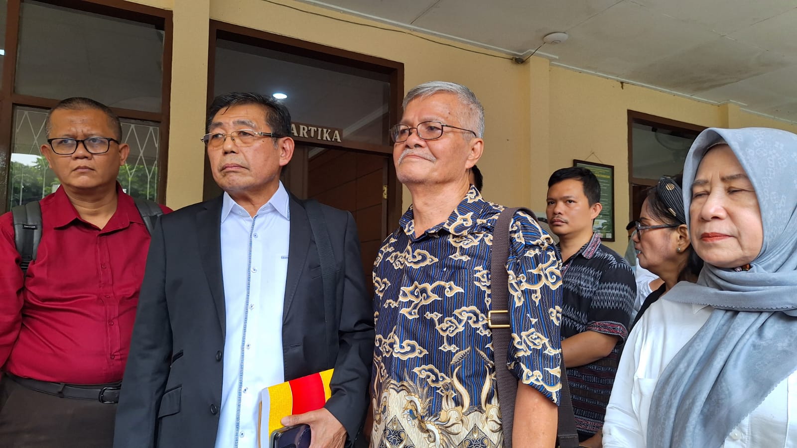 Bintatar  Sinaga pada sidang Perdana di PN Bogor, Rabu (8/5/2024).  &nbsp;