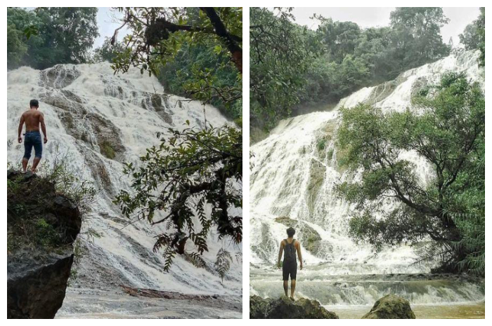 Curug Pareang yang terletak di Kampung Lembursitu, Desa Sindangresmi, Kecamatan Jampang Tengah, Kabupaten Sukabumi, Jawa Barat.