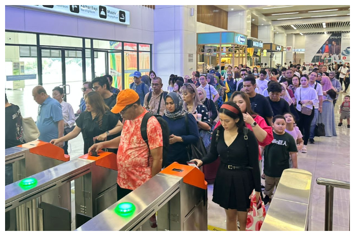 Penumpang Kereta Cepat Whoosh meningkat pada momen libur panjang.