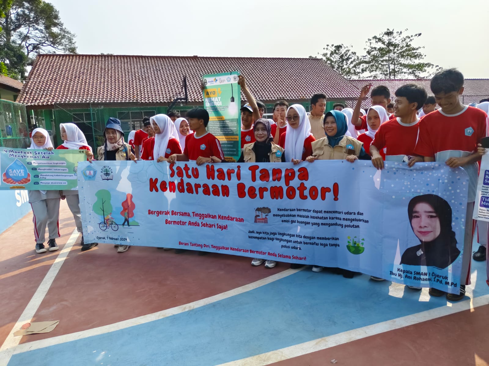 SMAN 1 Cijeruk Bogor siap menuju Sekolah Adiwiyata tingkat Provinsi Jawa Barat.