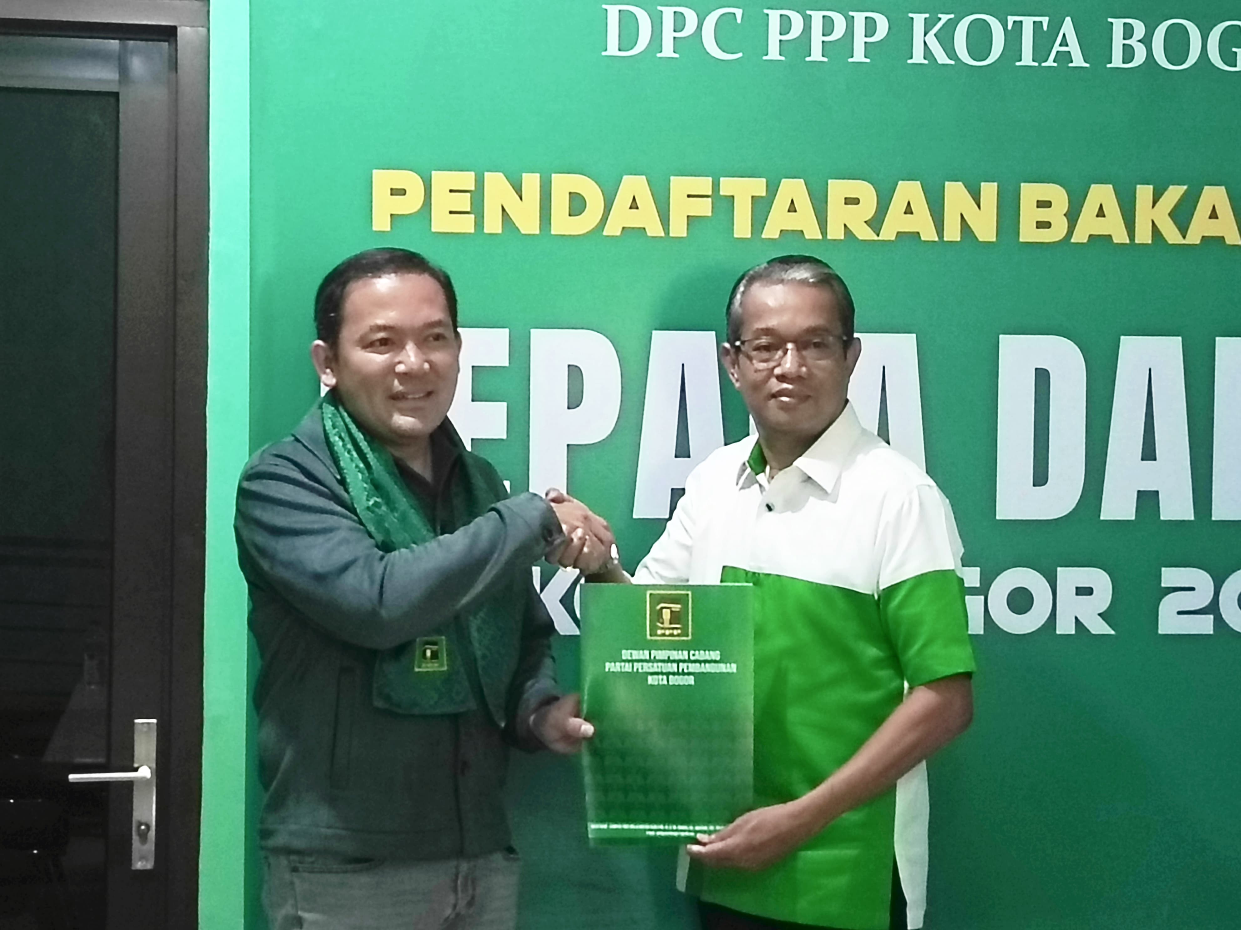 Dokter Rayendra Daftar Balon Wali Kota Bogor lewat PPP, Ketua DPC Sebut Punya Karakter Kuat