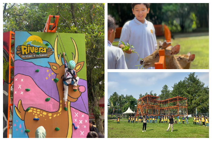 Rivera Outbound & Edutainment yang berlokasi di perumahan BNR Kota Bogor.
