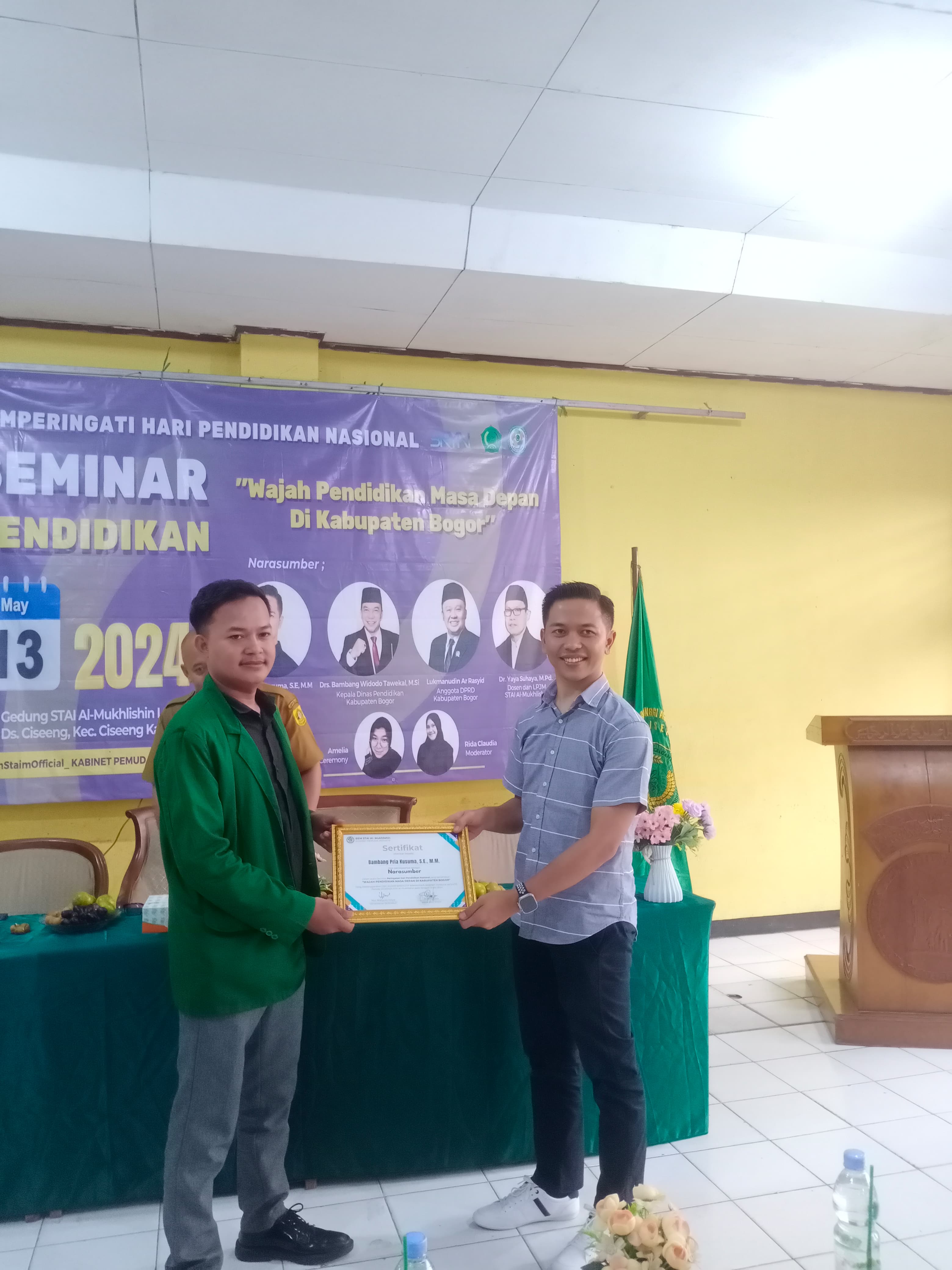 BEM STAIM Bahas Wajah Pendidikan Masa Depan di Kabupaten Bogor