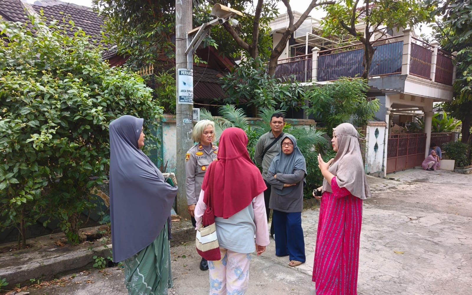 Lokasi rumah korban penyekapan di Perumahan Pura Bojong Gede, Kecamatan Tajurhalang, Kabupaten Bogor.