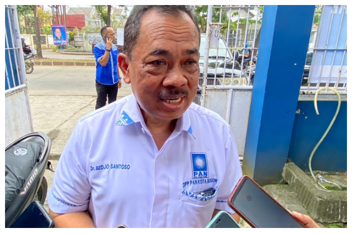 Ketua DPD PAN Kota Bogor, Bedjo Santoso.