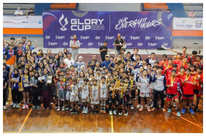 GSB akhirnya tampil jadi juara umum Glory Cup Vol 2 di semua kelompok umur.